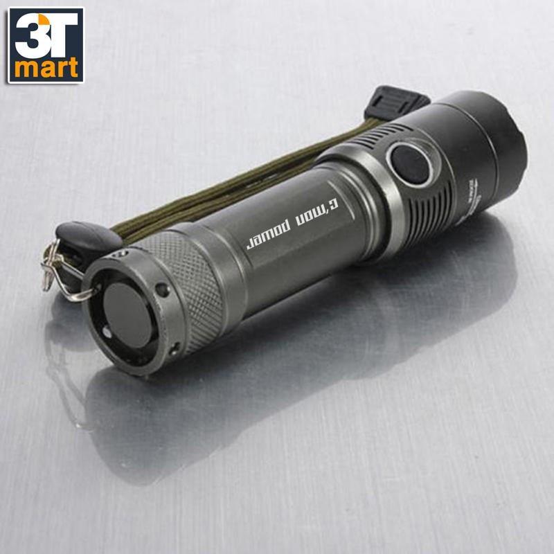 Đèn pin CMON POWER SECURITY T6 LED 10W 2000lm chiếu xa 500m