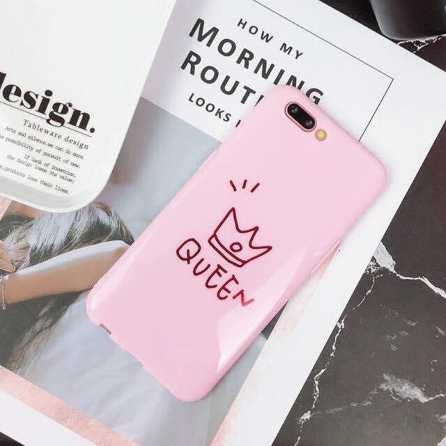 ỐP ĐÔI TRÁNG GƯƠNG KINH QUEEN IPHONE