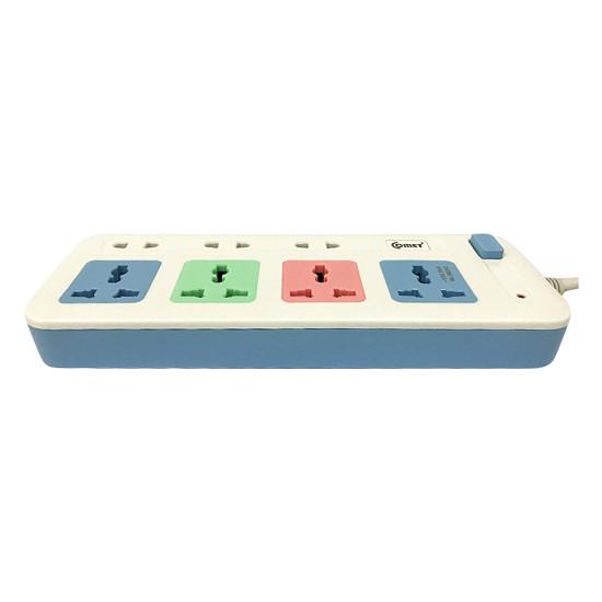 Ổ cắm nối dài Comet CES4433 (4 ổ cắm đa năng, 3 ổ cắm 2 chấu)