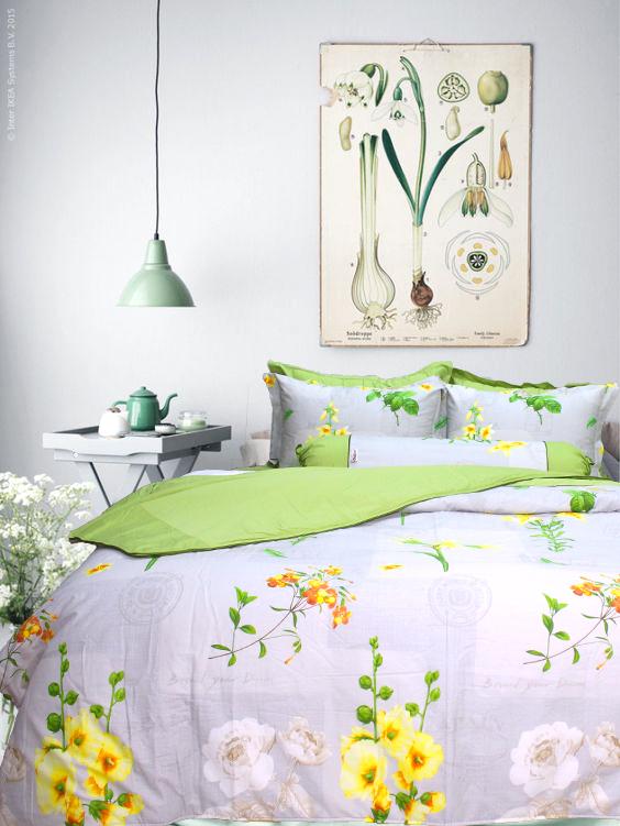 Bộ chăn ga gối 100% cotton satin màu trơn Hàn Quốc Julia J5 (bộ 5 món có chăn chần gòn)