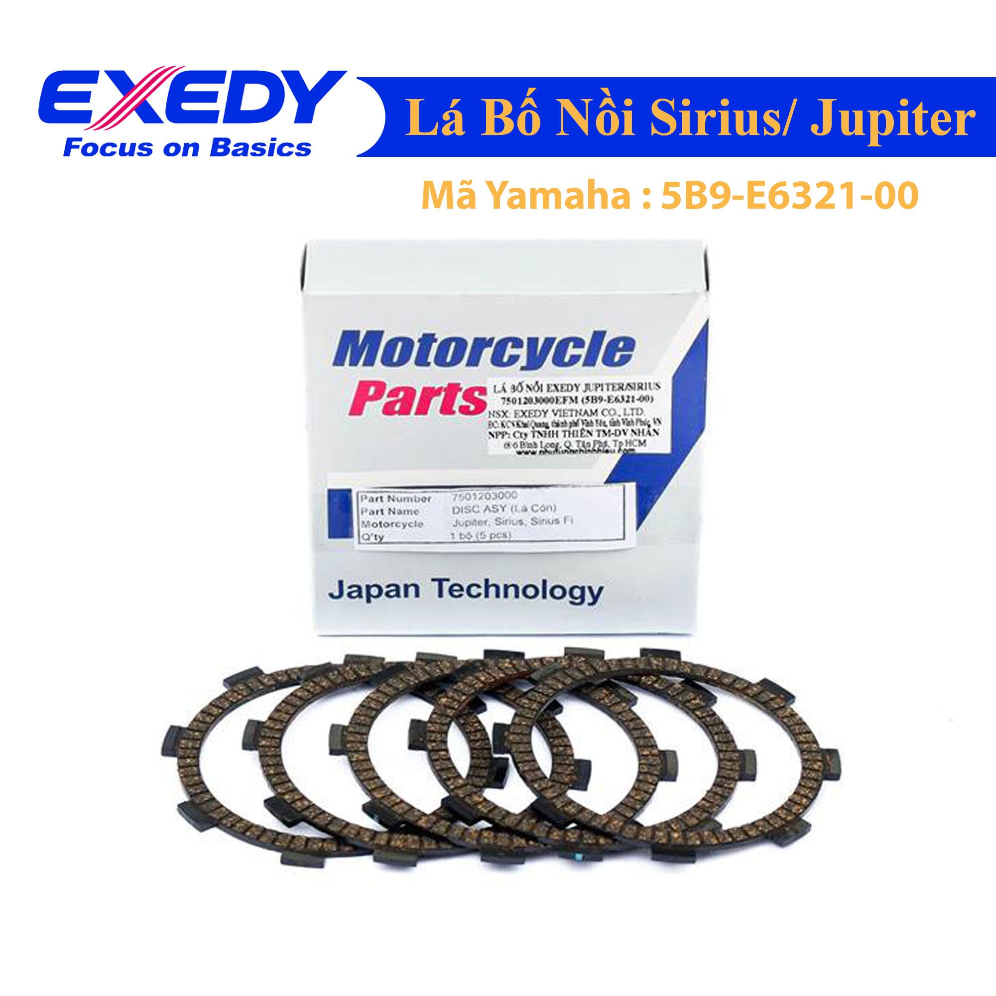 [HCM]Lá bố nồi EXEDY YAMAHA Sirius / Jupiter ( 5B9-E6321-00 )
