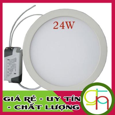 Đèn led ốp trần nổi 24w tròn