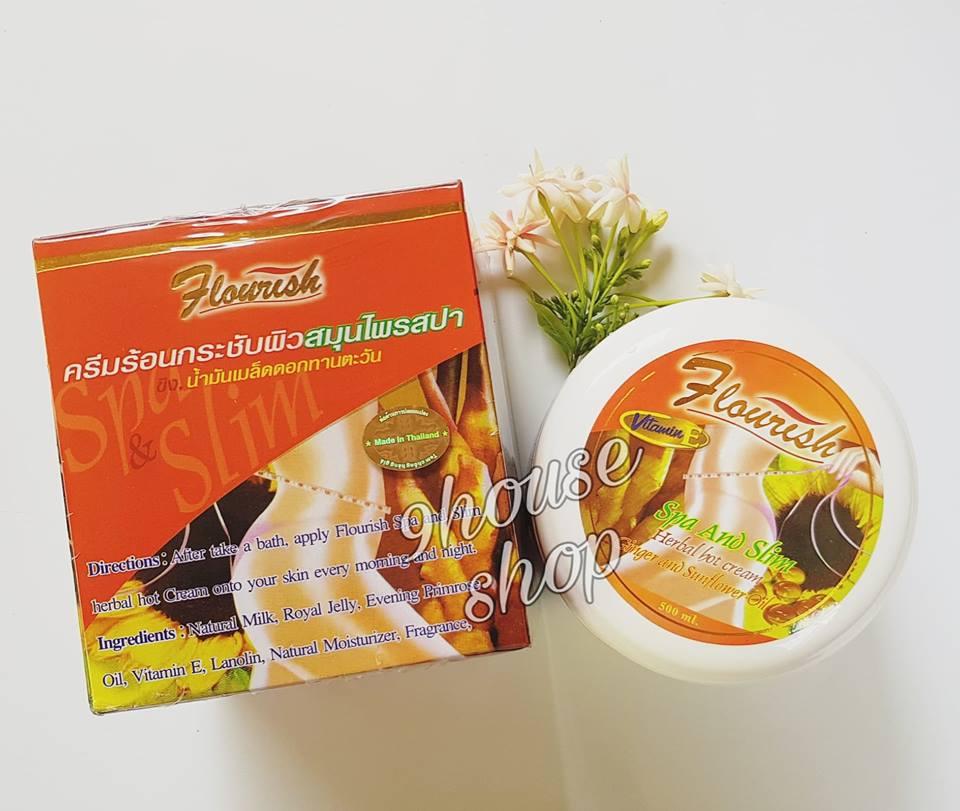 Kem Massage Tan Mỡ Flourish Thái Lan 500ml