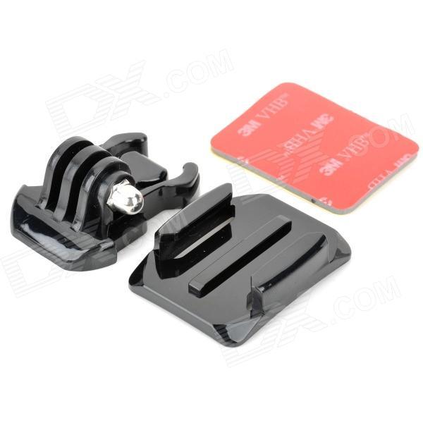 Bộ phụ kiện miếng dán 3M+ đế mount + mount cong+vít
