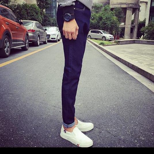 [HCM]Quần Jean Nam Xanh Trơn