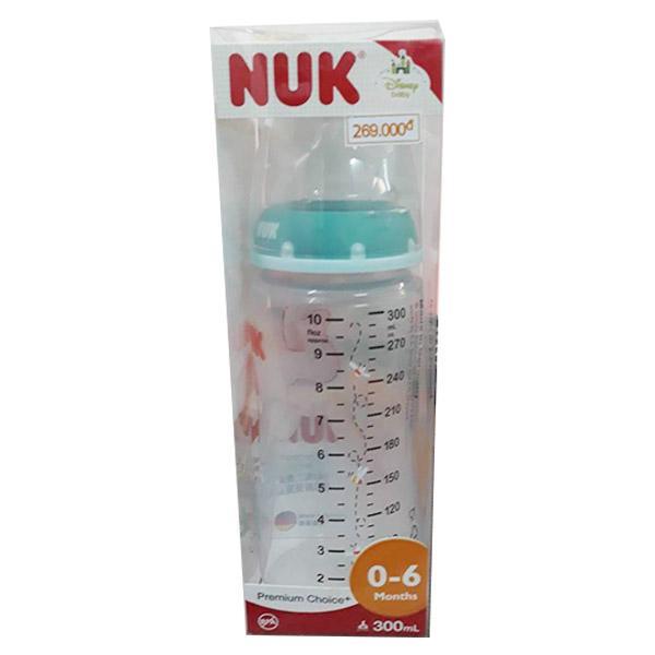 [HCM]Bình sữa Nuk PA 300ml núm ti Silicone S1M BS155