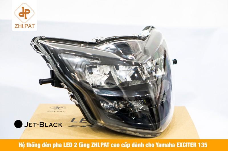 Chóa Đèn Pha LED 2 Tầng Cao Cấp ZHI.PATT Cho Exciter 135