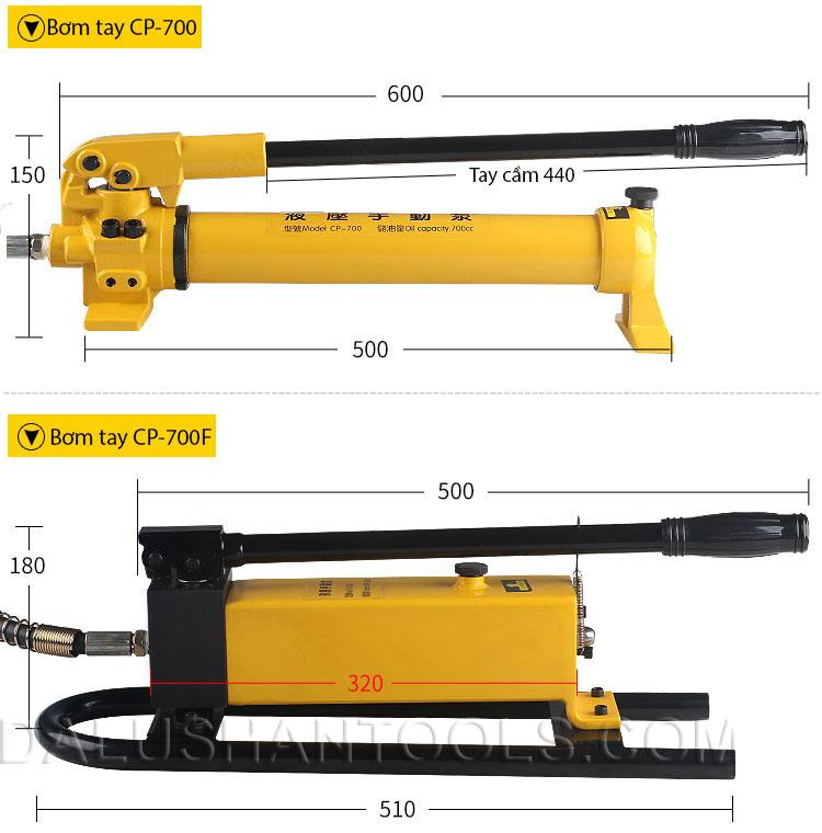 Bơm tay thủy lực CP-700A