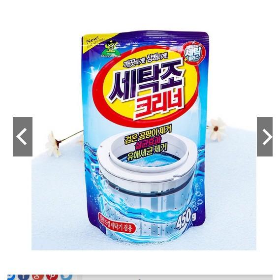 Xả kho túi bột tẩy vệ sinh lồng máy giặt
