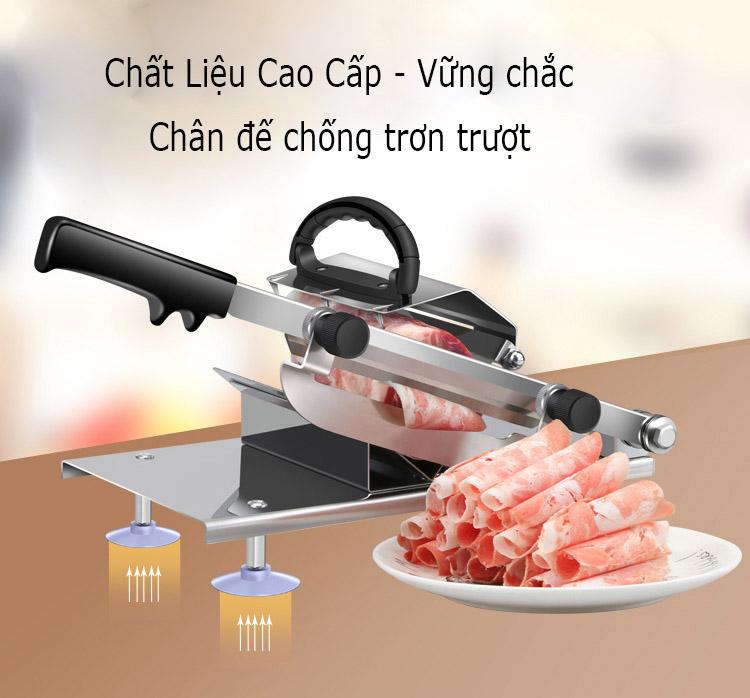 Máy thái thịt cắt xương bằng tay đa năng