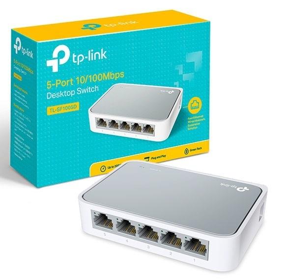 Cổng Chia Mạng Switch TPLink 5 Port SF1005D (Trắng)