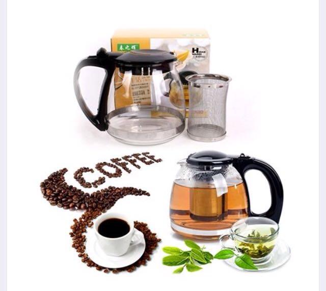 Bình pha trà lọc trà bằng thủy tinh 700ml
