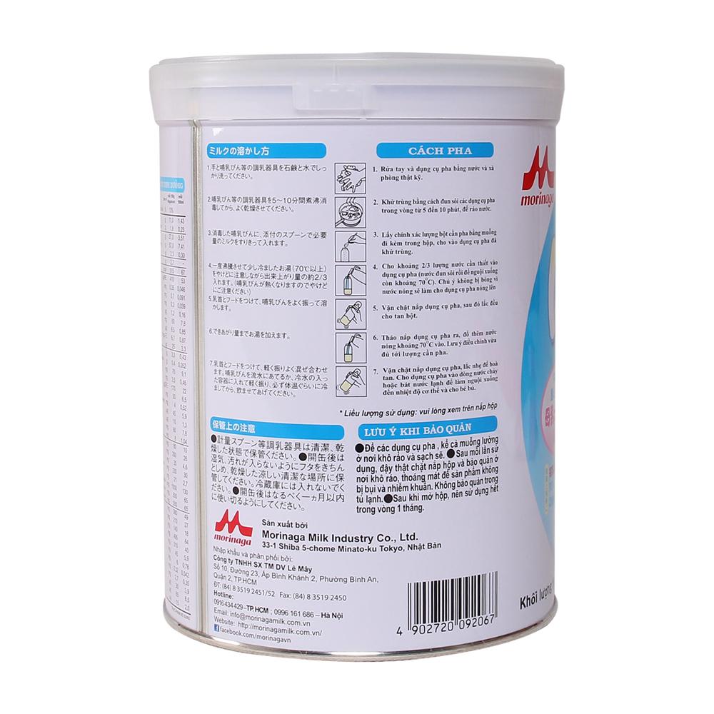 Sữa Morinaga Hagukumi số 1 850g (0 - 6 tháng)