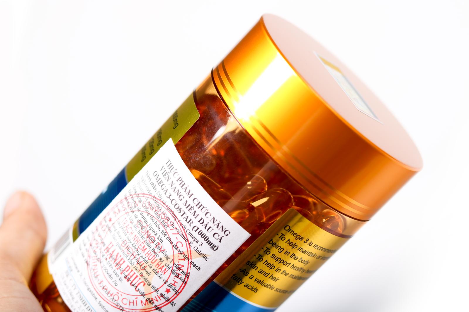 [HCM]Omega 3 Viên Nang Mềm Dầu Cá Costar úc 1000mg (100 viên)