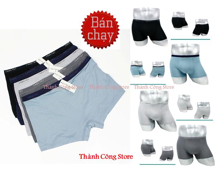 Bộ 6 quần sịp đùi nam cao cấp xuất nhật