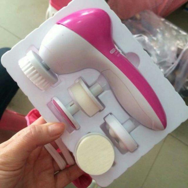 Máy rửa mặt massage 5 trong 1
