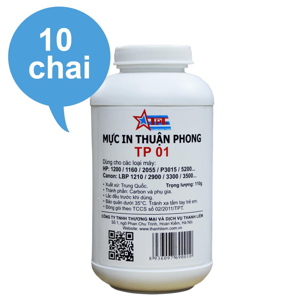 Mực đổ thuận phong tp01 dùng cho máy in hp / canon