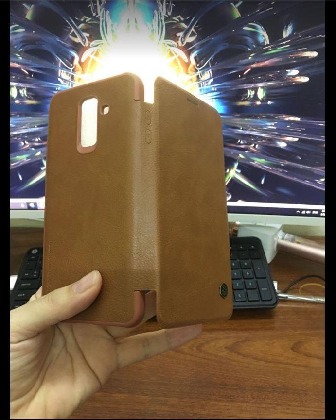 Bao da Nillkin Qin cho Samsung Galaxy A6 Plus