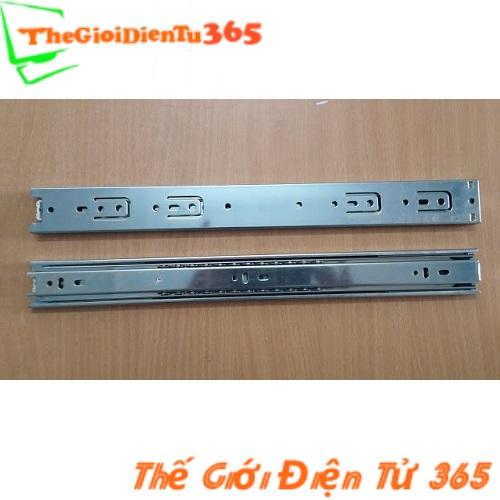 RAY TRƯỢT BI 2 TẦNG BẢN 27MM (1cặp )
