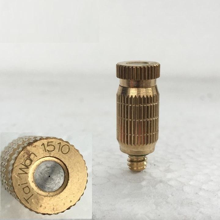 Đầu béc phun sương số 1 cỡ 0,15mm chất liệu đồng thau