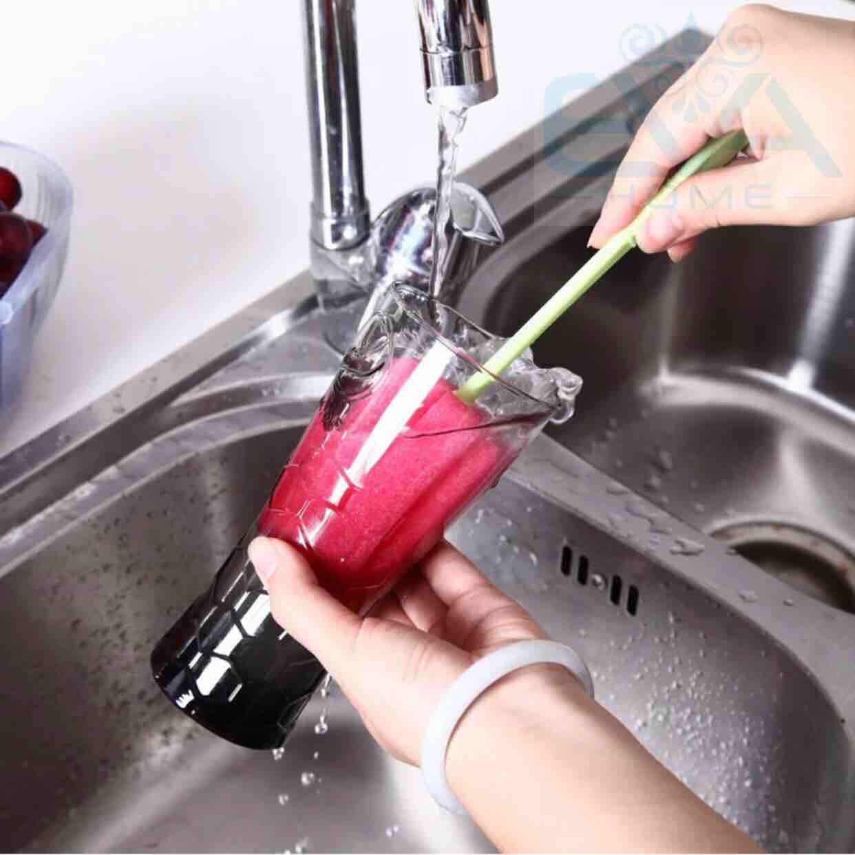 [HCM]DỤNG CỤ RỬA LY TÁCH VÀ BÌNH NƯỚC BỌT BIỂN