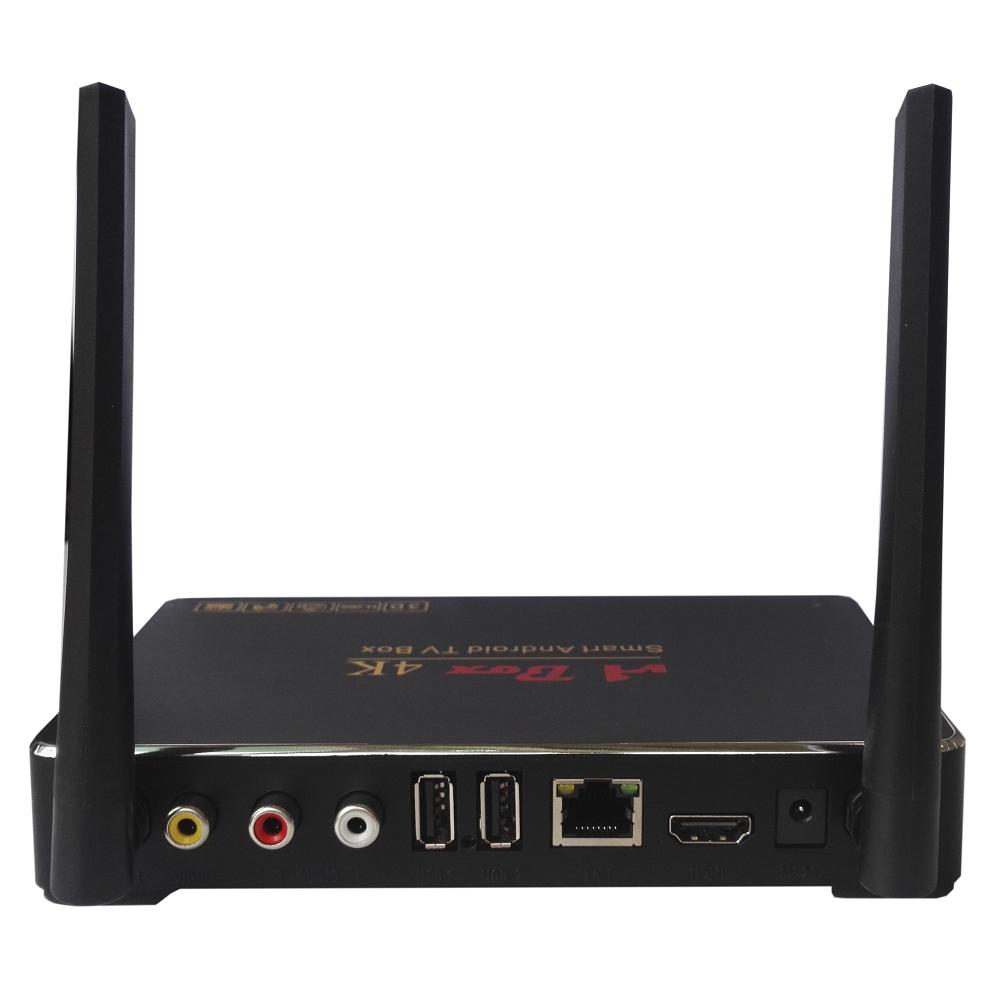 Android Tivi Box V1 4K Ultra HD RAM 2GB kết nối Bluetooth