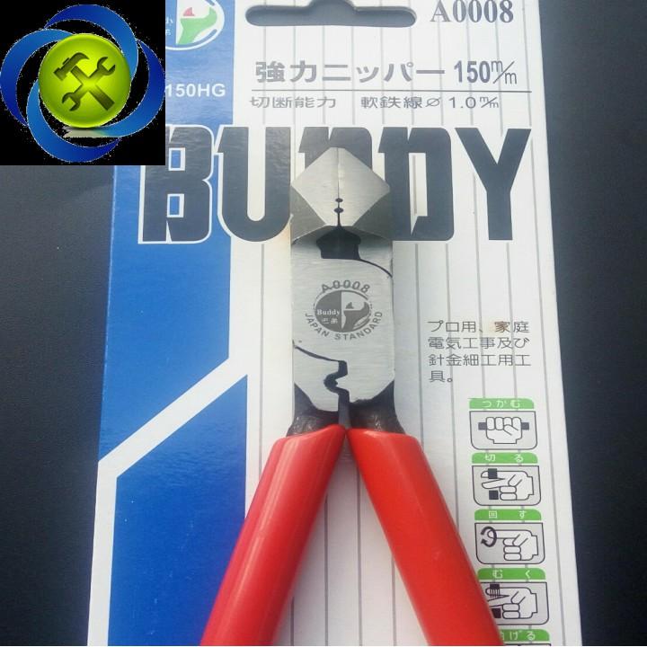 [HCM]Kềm cắt bấm cos Buddy A0008 150mm
