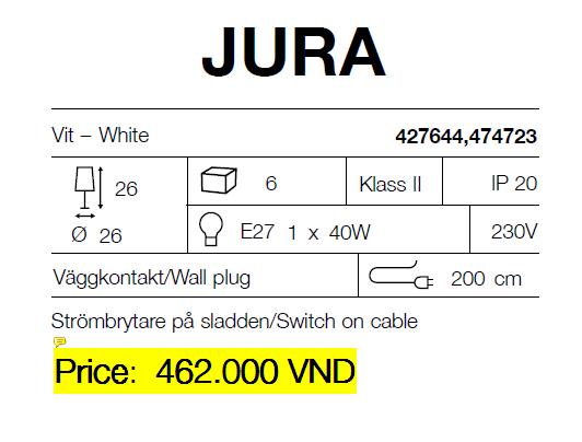 Đèn Gắn Tường MARKSLOJD JURA