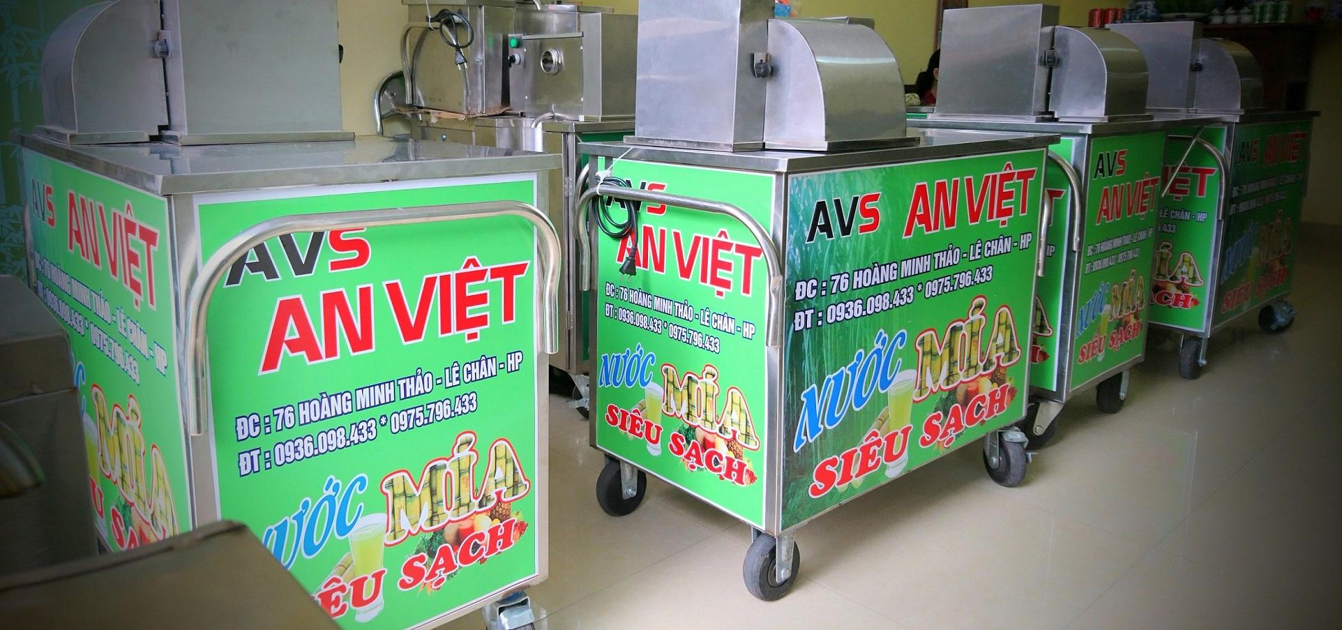 Máy ép mía siêu sạch An Việt