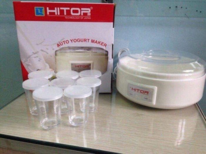 Máy làm sữa chua Hitop 8 cốc thủy tinh