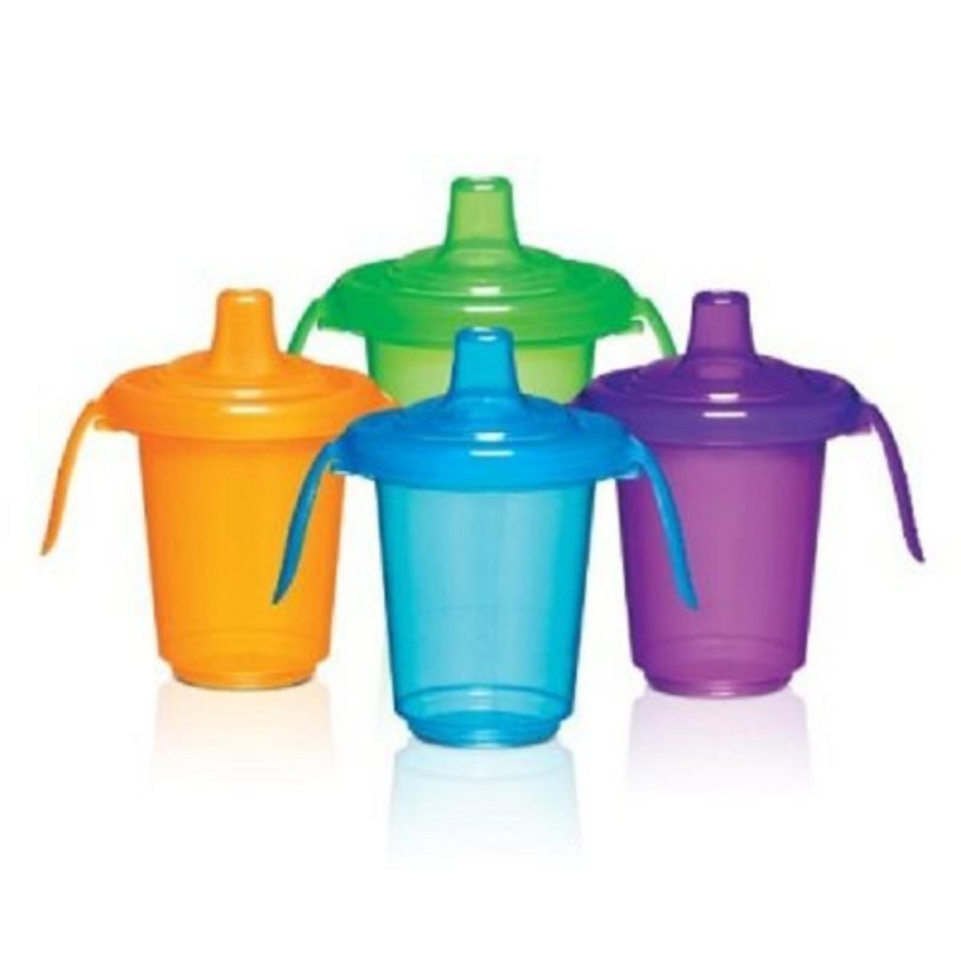 Bộ 4 cốc tập uống chống đổ Munchkin MK15523