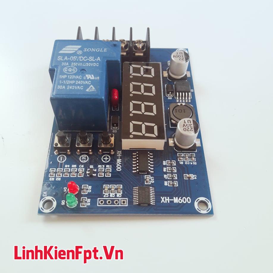 Mạch Sạc Bình Ắc Quy 6- 60VDC 30A Có Bảo Vệ