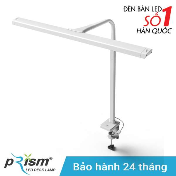 Đèn kẹp bàn led BroadWing 7900 công suất 12W ánh sáng đổi màu chống cận bảo vệ mắt (Trắng)