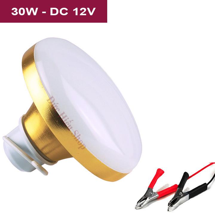 Đèn LED dĩa kẹp bình 12v 30w