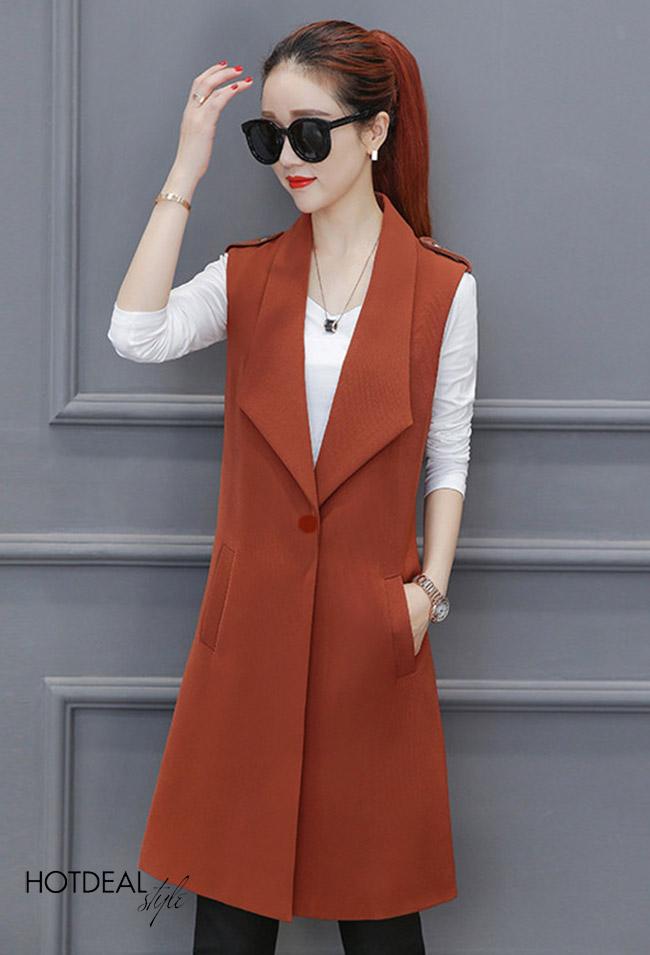[HCM]Áo vest form dài