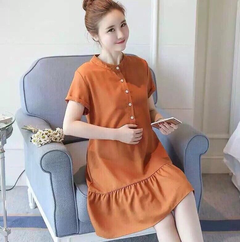 [HCM]Đầm bầu váy bầu công sở thời trang Hàn Quốc