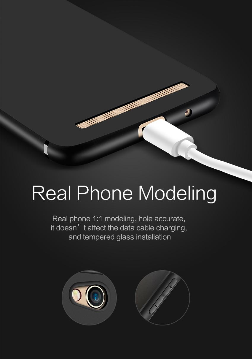 Ốp lưng Silicon đen cho Xiaomi Redmi 5A
