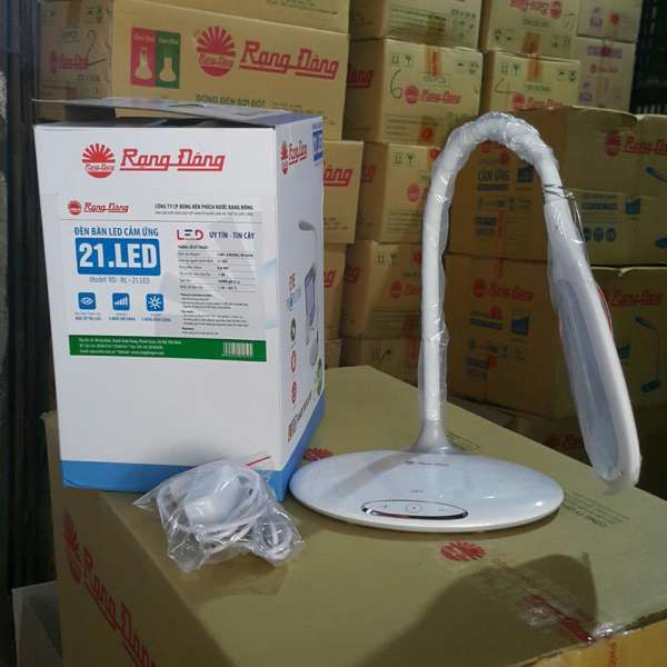 Đèn bàn LED cảm ứng Rạng Đông -RL-21.LED