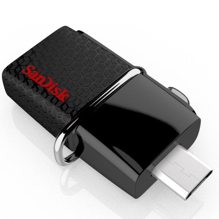 [HCM]USB OTG Sandisk 3.0 SDDD2 Ultra Dual 128GB 150MB/s (Đen) Phụ Kiện 1986