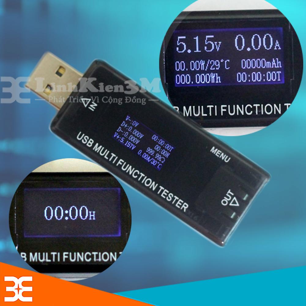 Usb đo dòng đo áp 4v-30v 3.5a mx16 v4