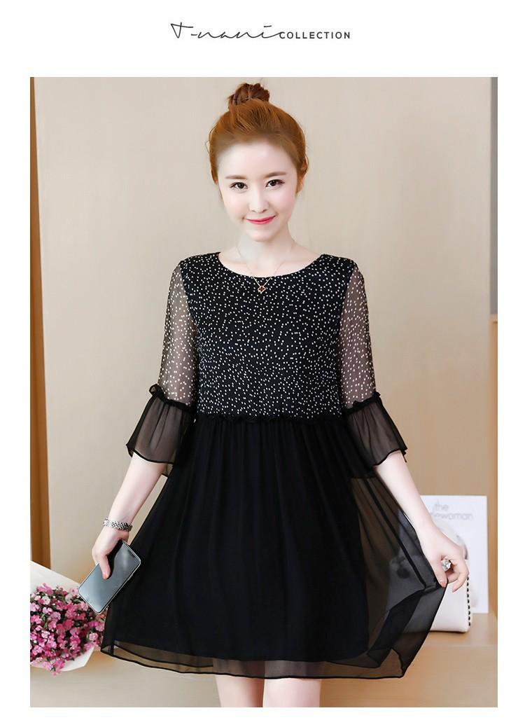 [HCM]ĐẦM SUÔNG BI PHỐI VOAN LƯỚI DỰ TIỆC BEYEU1688 BY8103B