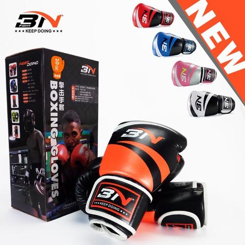 [HCM]Găng tay đấm boxing BN xanh