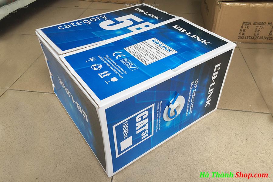 Dây cáp mạng cat5e bấm sẵn 2 đầu 20m (Xanh)
