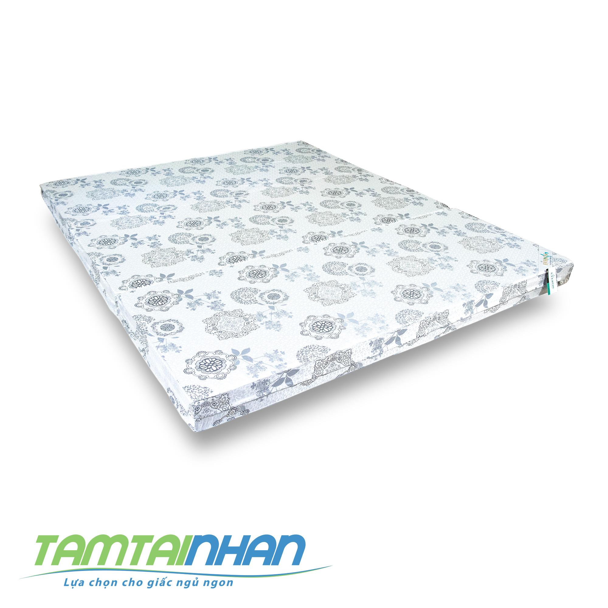 Nệm bông ép gấp 3 Everon Padding size 140x195x5cm