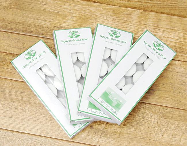 10 VIÊN  NẾN LOẠI 1 - TEALIGHT CHÁY ĐỦ 4 TIẾNG (10 viên)