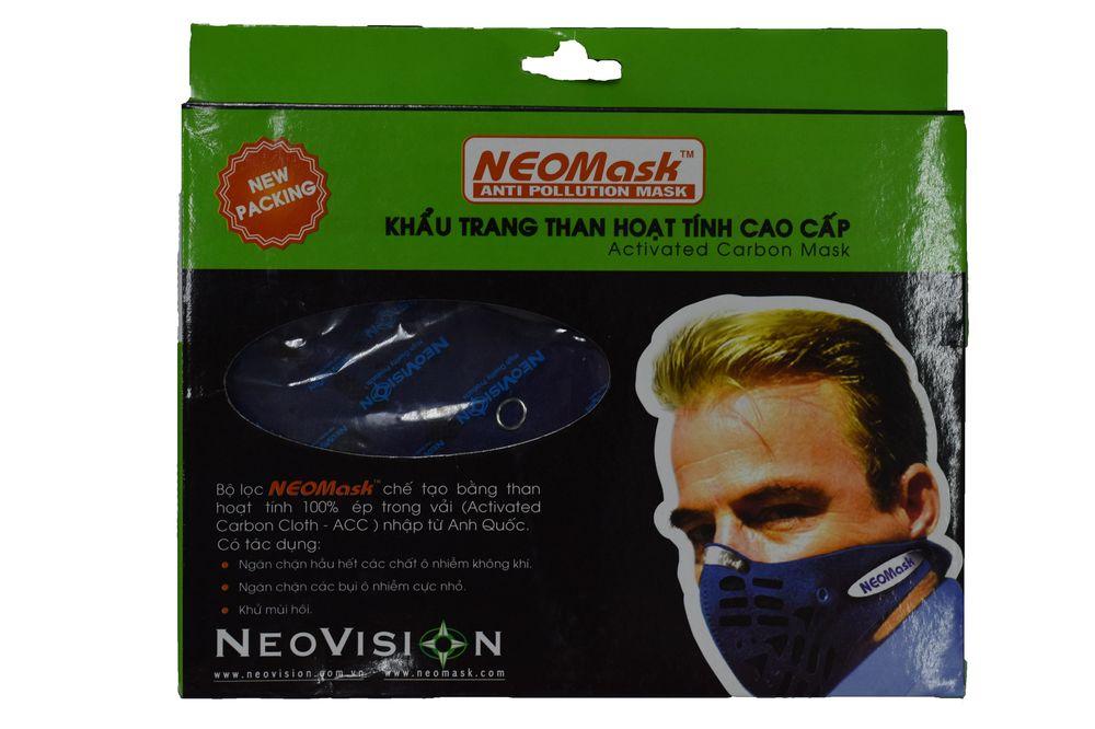 [HCM]Khẩu Trang NeoMask Chính Hãng NeoVision Gồm Lớp Vải Lọc ACC Than Hoạt Tính (Kho HCM)