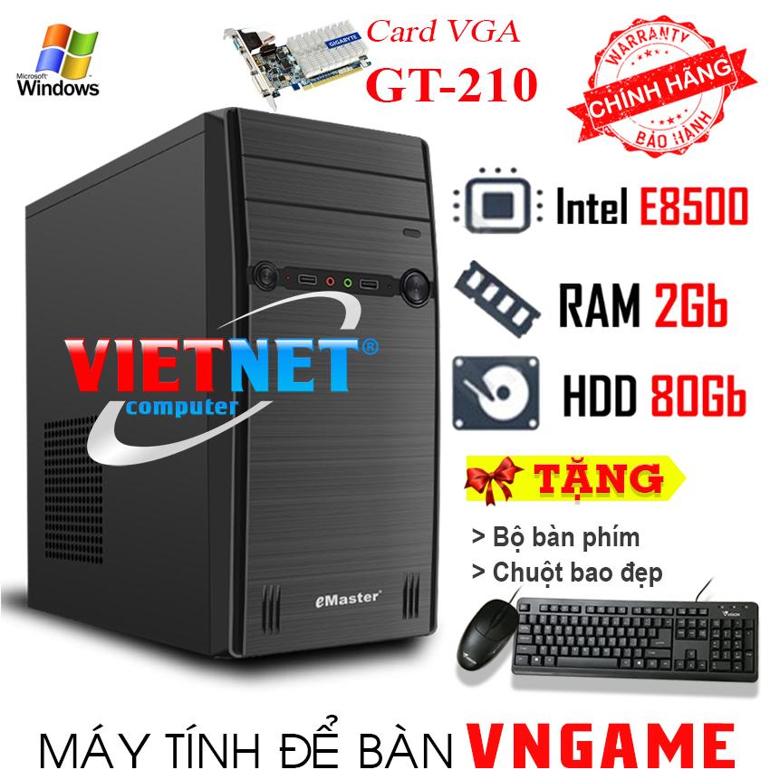 Máy tính để bàn intel core 2duo e8400 ram 4g 500gb vietnet