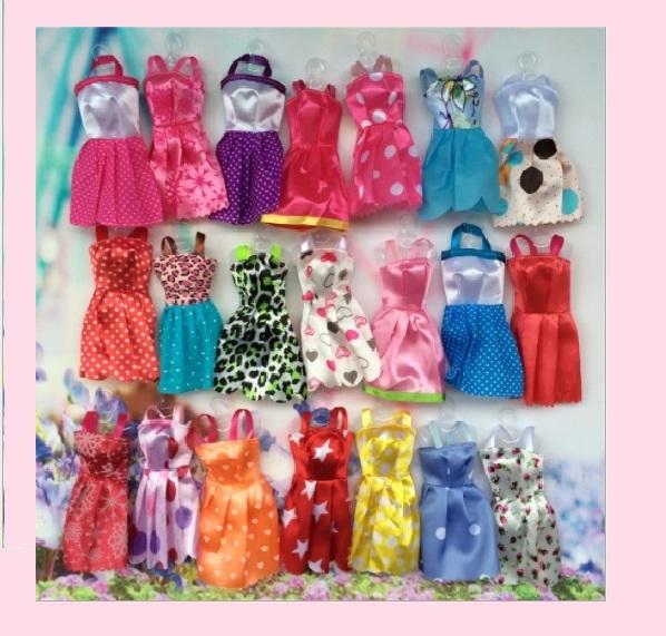 Bộ 10 Váy Ngắn Xinh Xắn Dành Cho Búp Bê 29cm