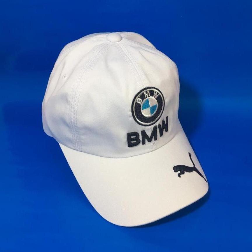 Nón kết thể thao B.M.W (Trắng)