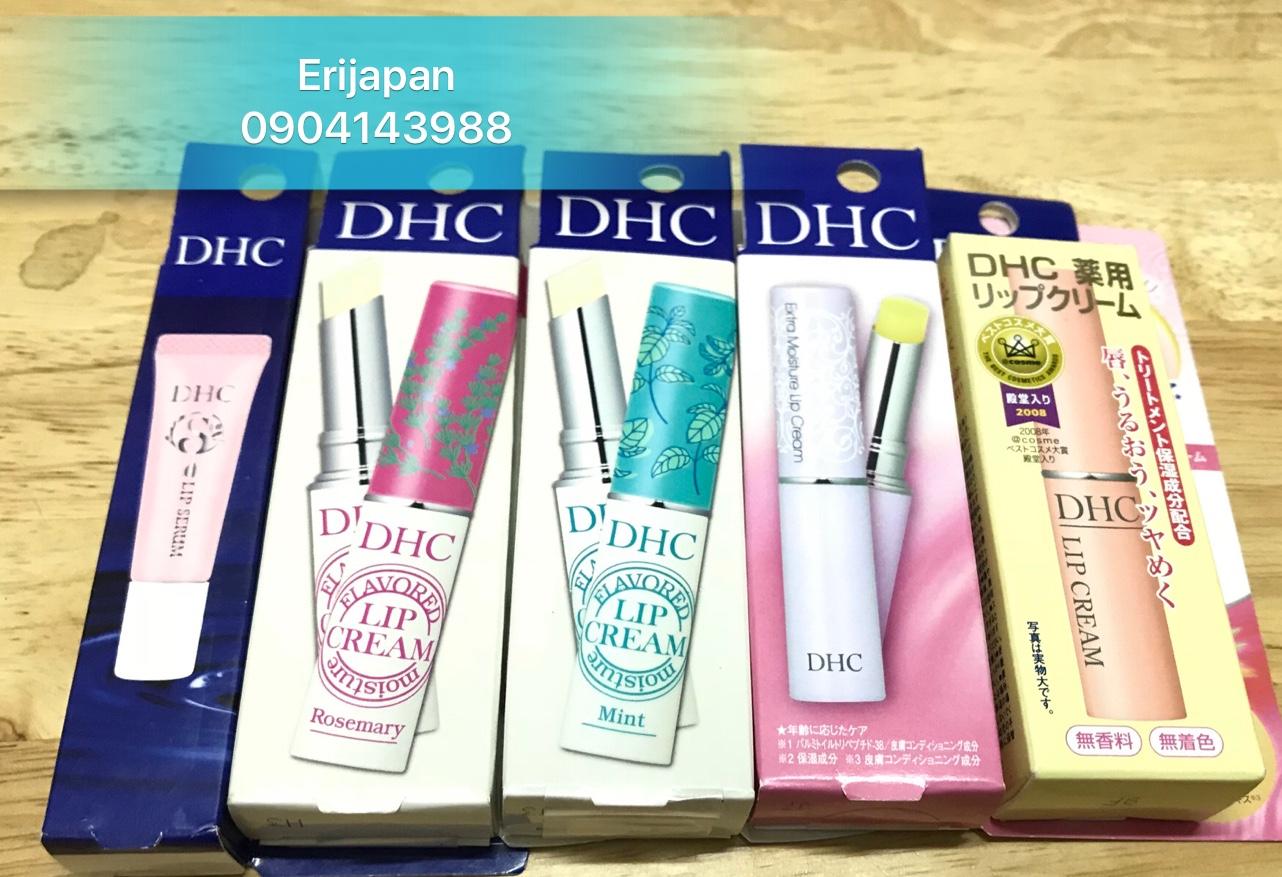 Son dưỡng trị thâm môi DHC không màu Nhật Bản 1.5gr